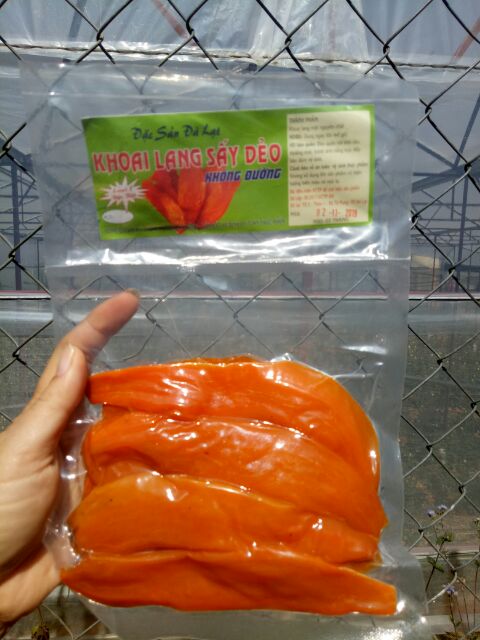 Gói 250gr khoai lang mật sấy dẻo Đà Lạt