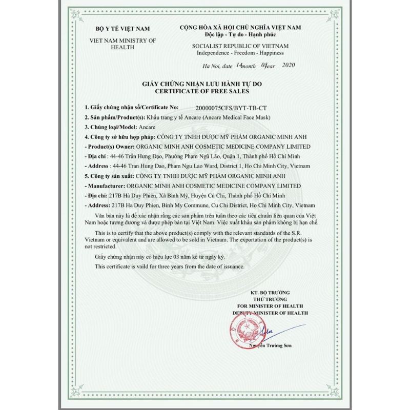 02 hộp khẩu trang y tế 04 lớp kháng khuẩn (hàng xuất khẩu) AN CARE [50 cái/hộp] | BigBuy360 - bigbuy360.vn