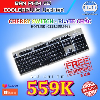 Bàn phím cơ Gaming Coolerplus Leader X350 - Cherry Brown Switch giá cực rẻ