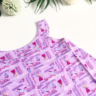Váy đầm thun 2 dây đuôi cá bé gái size đại