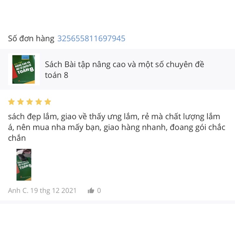 Sách Bài tập nâng cao và một số chuyên đề toán 8