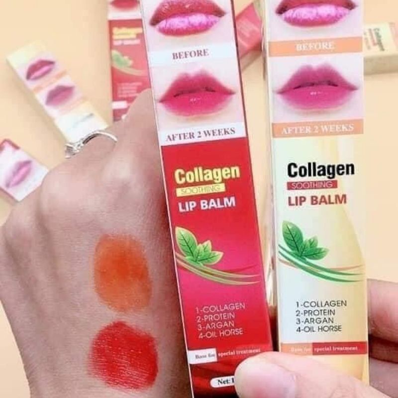 Vitamin dưỡng môi sau xăm