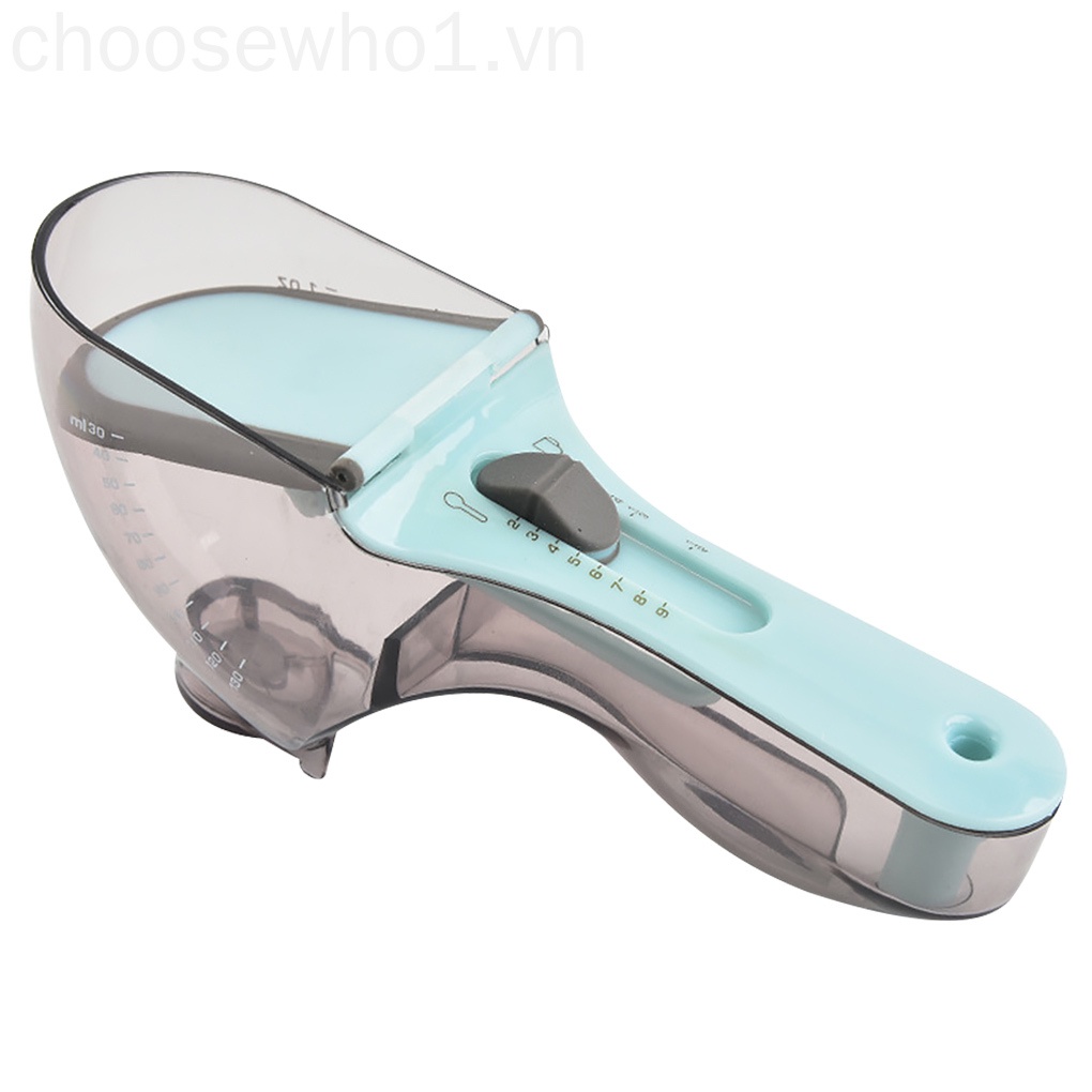 Muỗng Đo Lường Gia Vị Bằng Nhựa Có Thể Điều Chỉnh Dùng Trong Nhà Bếp 1