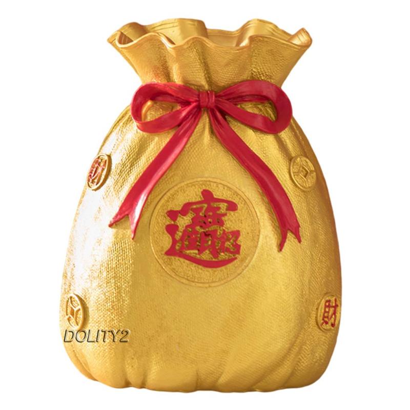 Bình hoa hình túi tiền phong cách Trung Hoa