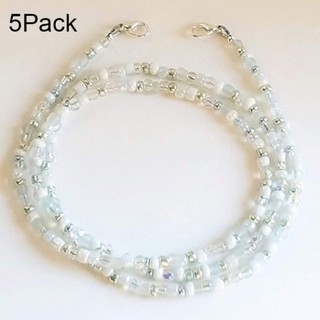 5 cái mặt nạ chuỗi mặt nạ vòng cổ mặt nạ dây buộc mặt nạ hàn quốc có thể điều chỉnh treo cổ mặt nạ dây buộc (không bao gồm mặt nạ) mamumu bag flagship store