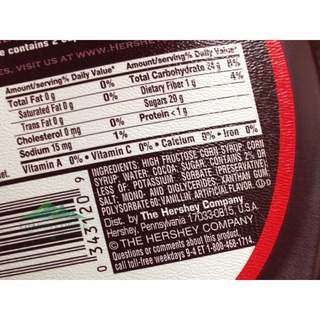 SỐT SOCOLA 1,36kg ( HERSHEY'S - MỸ)