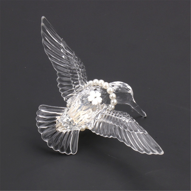 Trâm Cài Tóc Bằng Acrylic Đính Đá Xinh Xắn Dành Cho Cô Dâu