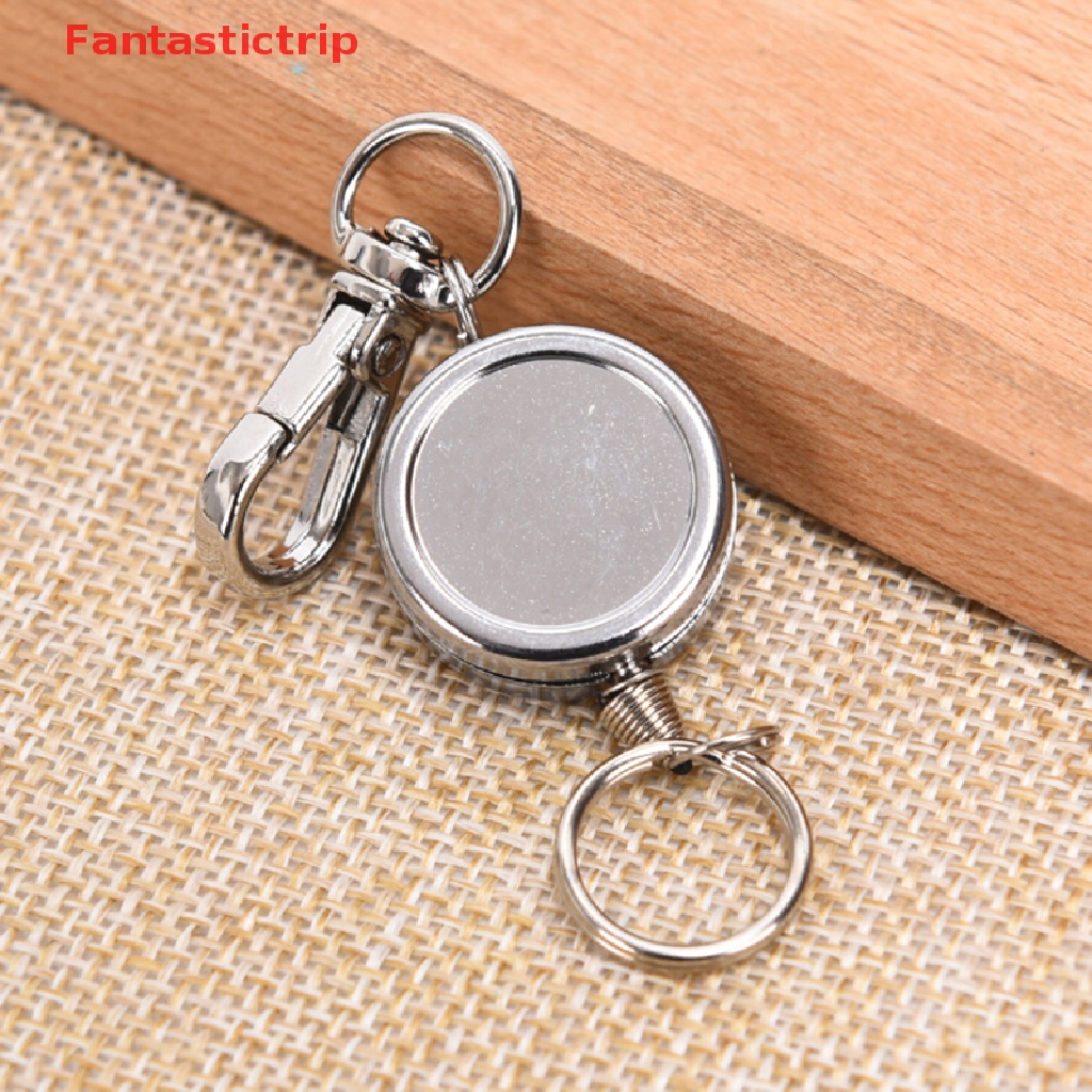 [Fantastictrip] Móc Chìa Khóa Dạng Kẹp Dây Kéo Có Thể Thu Gọn Được Mới