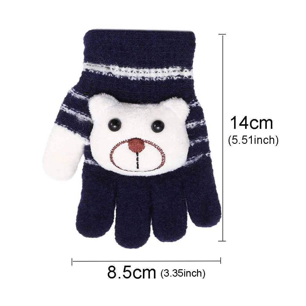 Găng Tay Dệt Kim Unisex Cho Bé