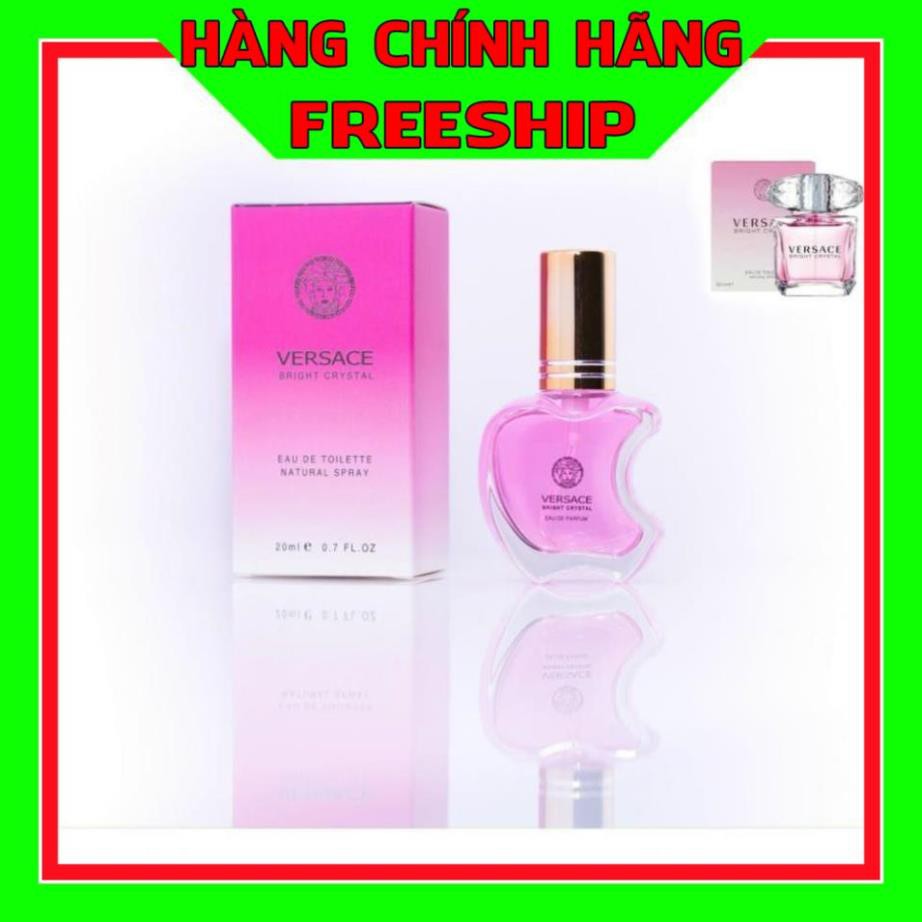 💘FREESHIP💘 Nước Hoa VERSACE Bright Crystal 20ml mẫu táo loại 20ml-NinaPerfume