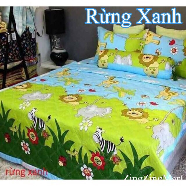 Set 5 món poly chăn trần bông ( inbox chọn mẫu)