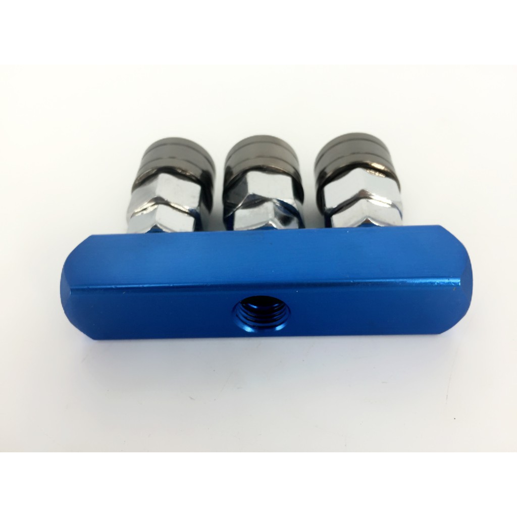 ĐẦU NỐI HƠI NHANH 3 CHIA NGANG TỰ ĐỘNG CAO CẤP