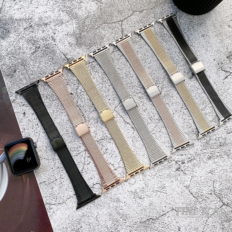 Dây đeo hợp kim nhôm cho đồng hồ thông minh Apple Watch 7/6/5/4/3 /SE 44mm/40mm/42mm/38mm /41mm/45mm