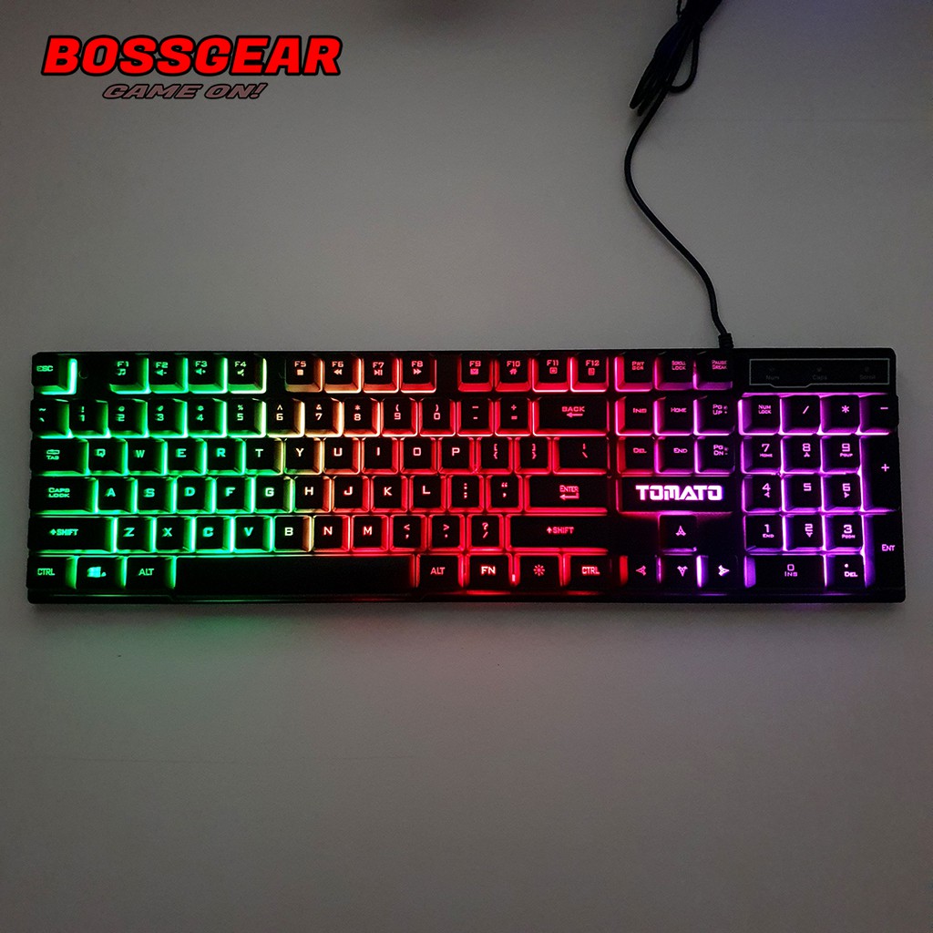 Phím giả cơ led TOMATO S100