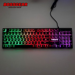 Phím giả cơ led tomato s100