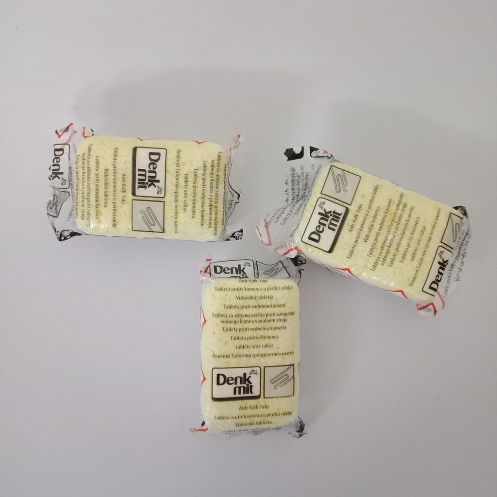 combo 3 viên vệ sinh lồng máy giặt denkmit Đức