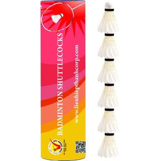 Cầu Lông Ống A Ngắn 6 Quả