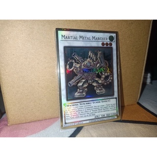 Tên thẻ bài yugioh: Martial Metal Marcher - MAGO-EN030 - Premium Gold Rare 1st Edition