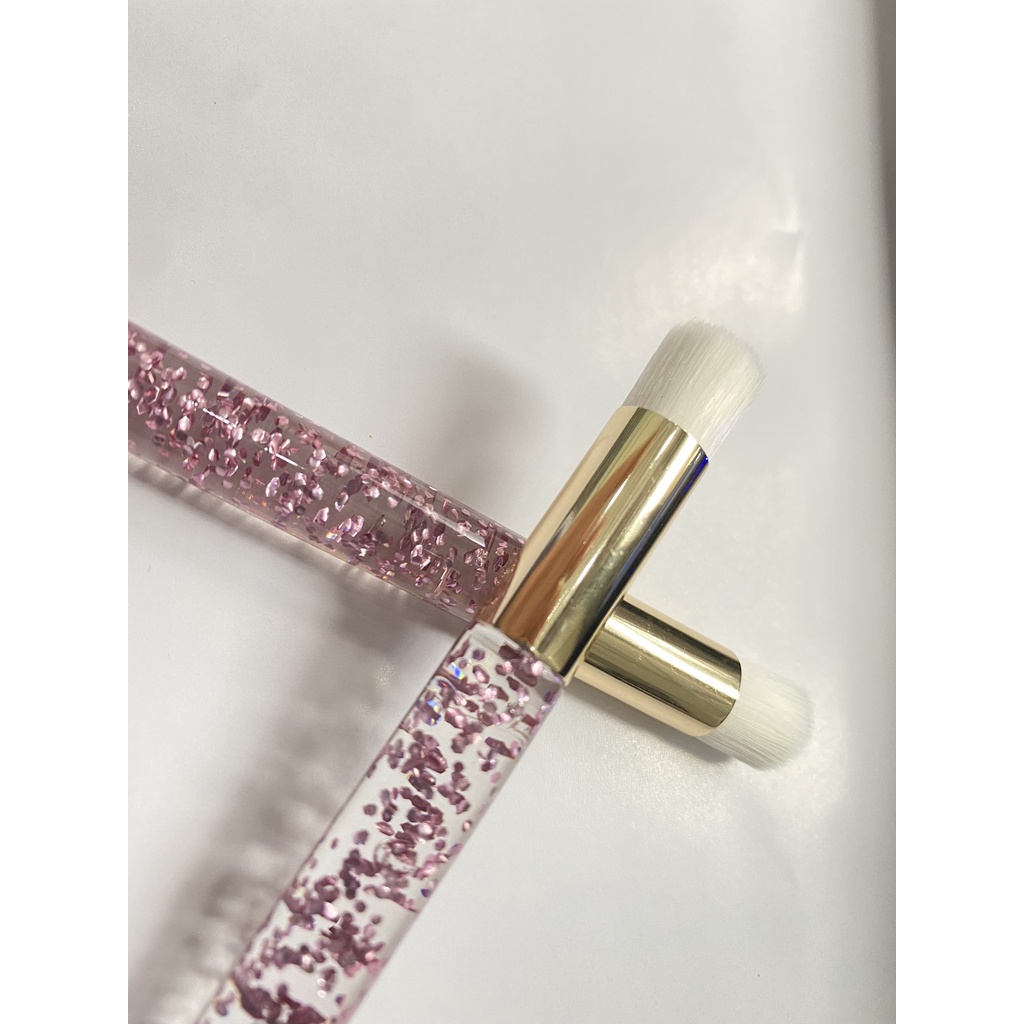 Combo bọt vệ sinh siêu sach ( rose+ 1 cọ) _dụng cụ nối mi_mi fan_keo nối mi_THÚY HÀ