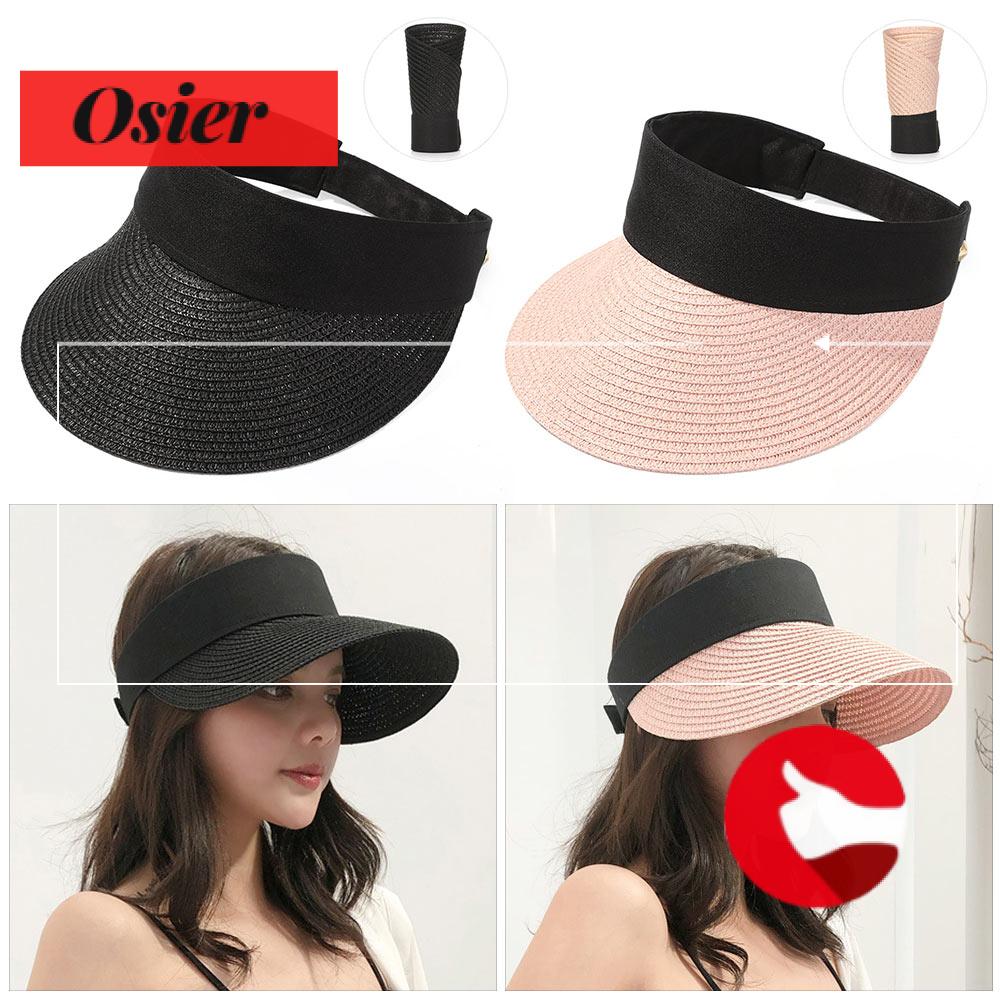 Nón Rộng Vành Chống Nắng Nhiều Màu Sắc Có Thể Gấp Gọn Thời Trang Đi Biển Mùa Hè Cho Nữ