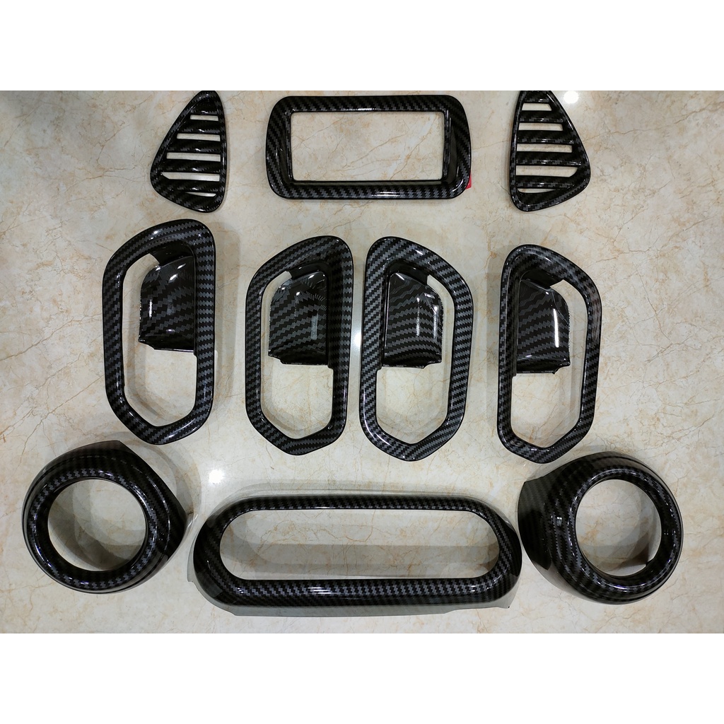 Ốp Nội Thất Nissan Almera 2021 - 2022 Mẫu Carbon Xịn