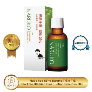 Lotion Naruko Tràm Trà Tea Tree Blemish Clear Lotion Precious 30ml - Bon91