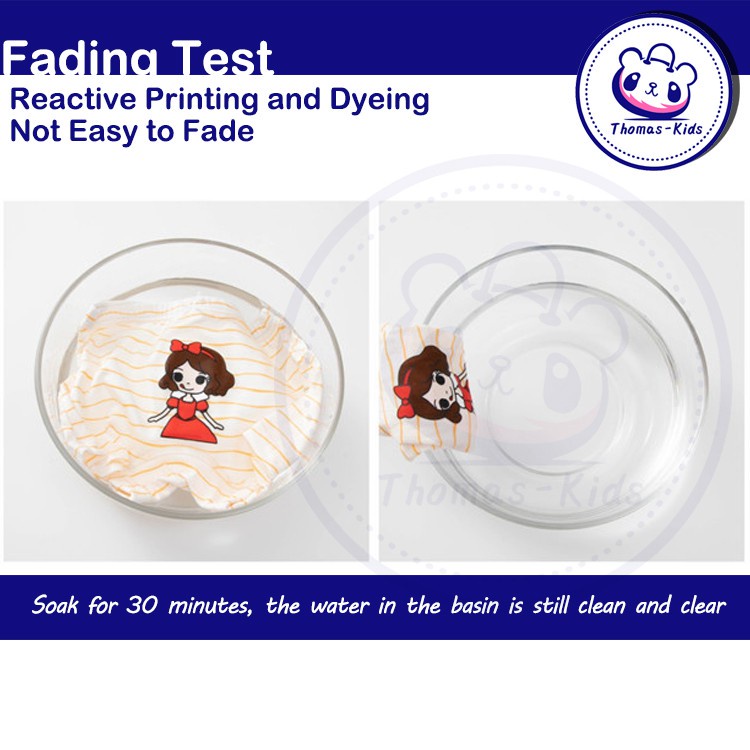 Set 5 Quần Lót Boxer Bằng Cotton Thoáng Khí Thoải Mái In Họa Tiết Công Chúa Nhỏ Cho Bé Gái 3-12 Tuổi