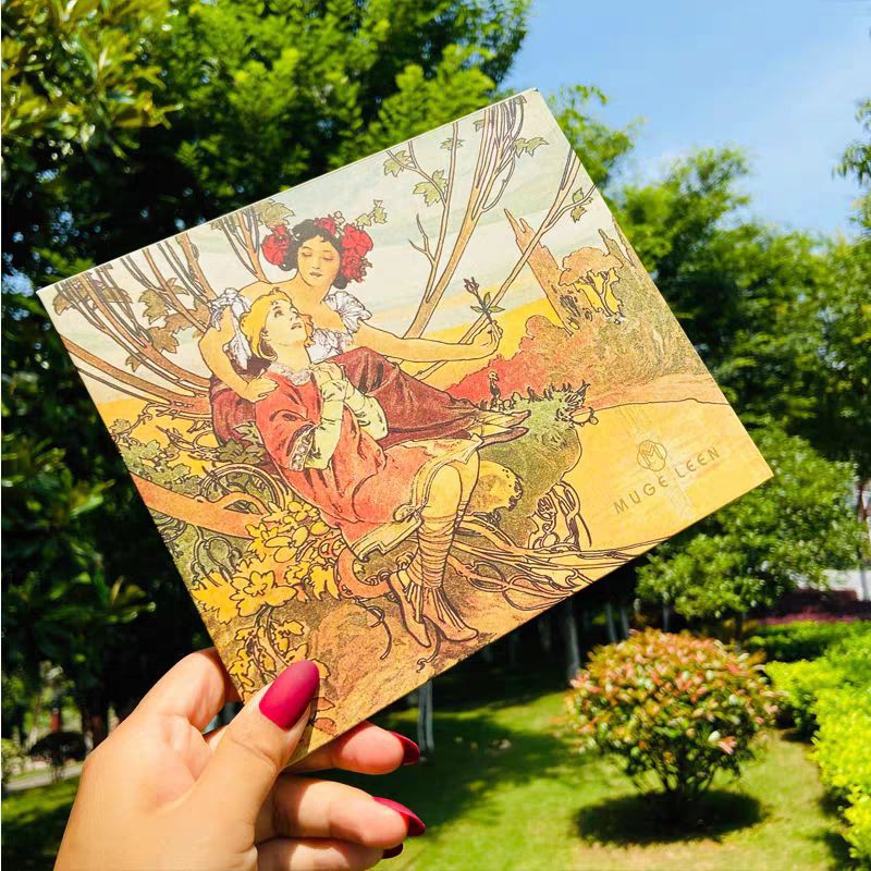 HOT TAOBAO — Bảng Phấn Mắt MUGE LEEN 42 Ô Cô Gái — Bảng Mắt Nhũ Lì 42 Ô Cô Gái Cổ Trang MUGE LEEN Cao Cấp | BigBuy360 - bigbuy360.vn