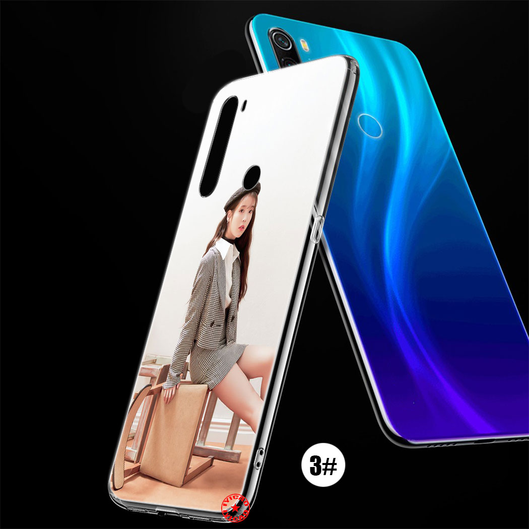 Ốp Điện Thoại Trong Suốt Họa Tiết Iu Lee Ji Eun 96hq Cho Xiaomi Redmi Note 6 7 8 9 Pro Max 8t 7a