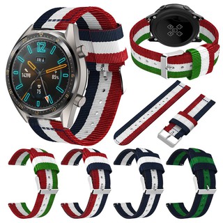 Dây nylon rộng 22mm thay thế tiện dụng cho Samsung Gear S3 Classic/Gear S3 Frontier/Samsung galaxy Watch 46mm