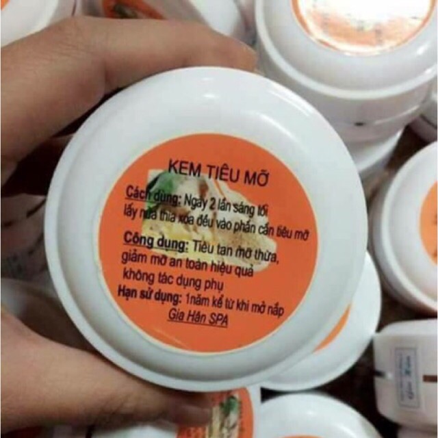 Kem ủ tan mỡ bụng