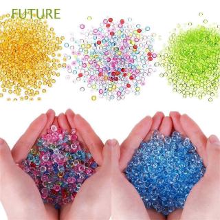 500 Chiếc Trang Trí Nhà Cửa Thủ Công Nhựa Fishbowl Rõ Ràng Căng Thẳng Bóng Slime Hạt
