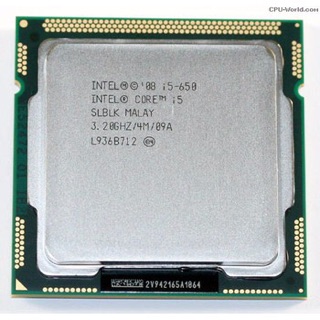 CPU i5 650