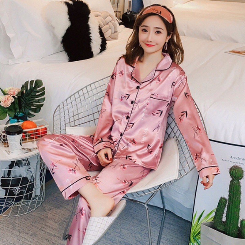 [Xả Kho 3 Ngày] ☘️Bộ lụa mặc nhà☘️Đồ Ngủ Pijama Lụa Satin Phi Lụa - Elsa | BigBuy360 - bigbuy360.vn