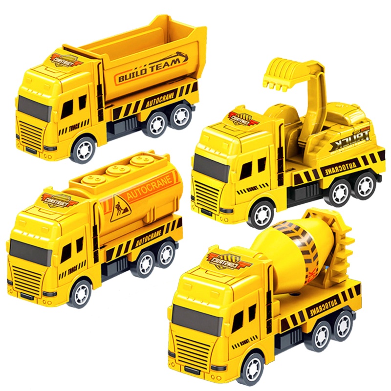 Mô Hình Xe Tải Đồ Chơi Bằng Nhựa Thú Vị Cho Bé 3/4/5G