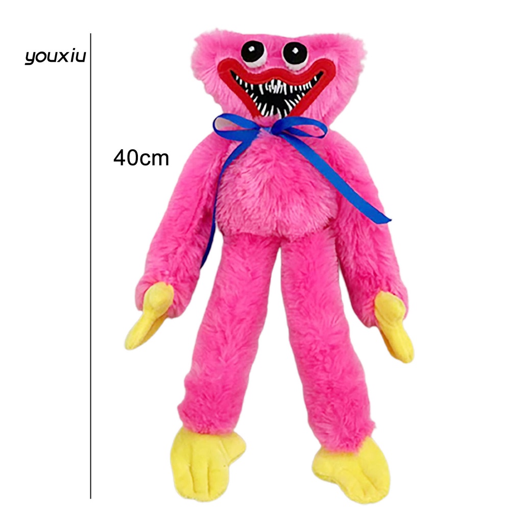 Búp bê đồ chơi bằng cotton và nhung lông họa tiết nhân vật Huggy Wuggy Poppy Playtime tinh tế cho trẻ em