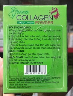[MẪU MỚI] DIỆP LỤC GREEN COLLAGEN