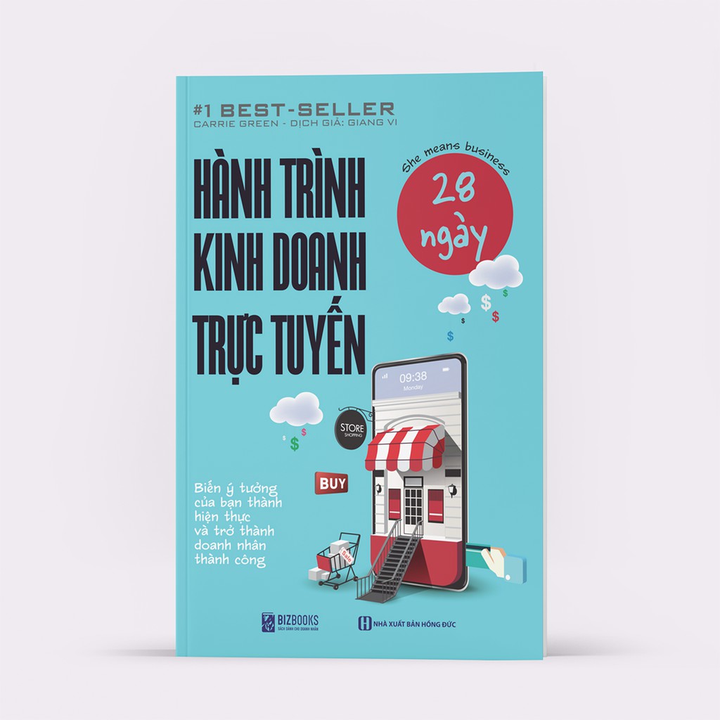 Sách - Hành trình kinh doanh trực tuyến 28 ngày