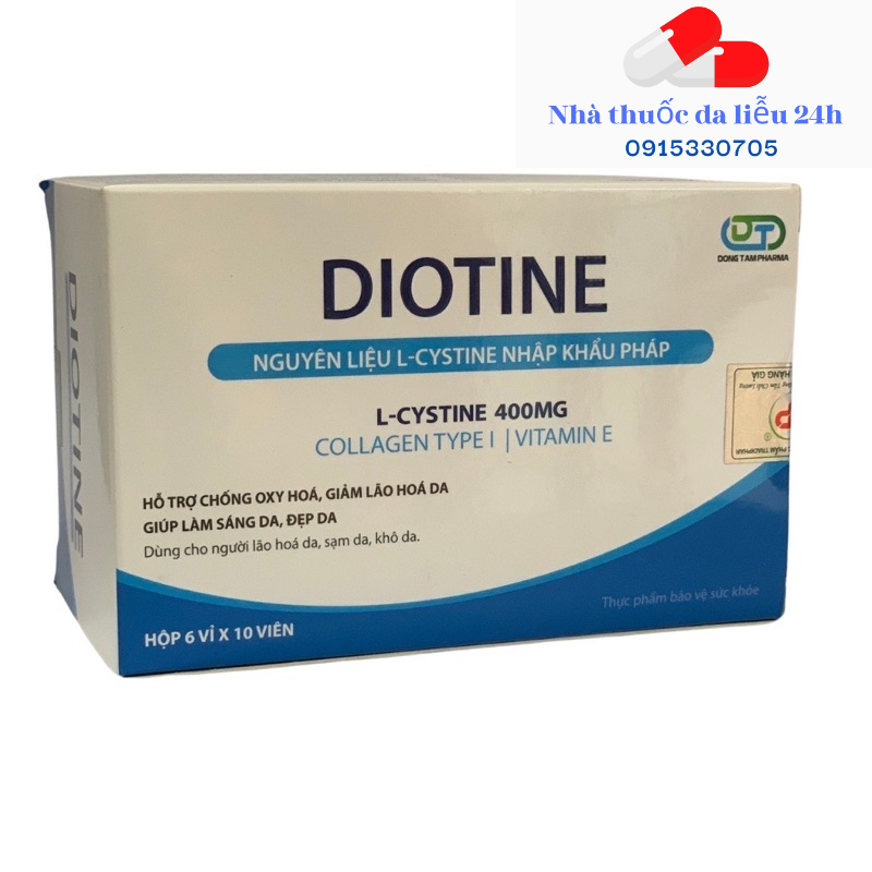 Diotine viên uống đẹp da 60 viên
