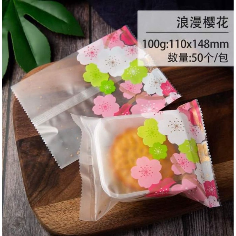 Khay +túi trung thu 50g,75g,100g ,set 100 cái