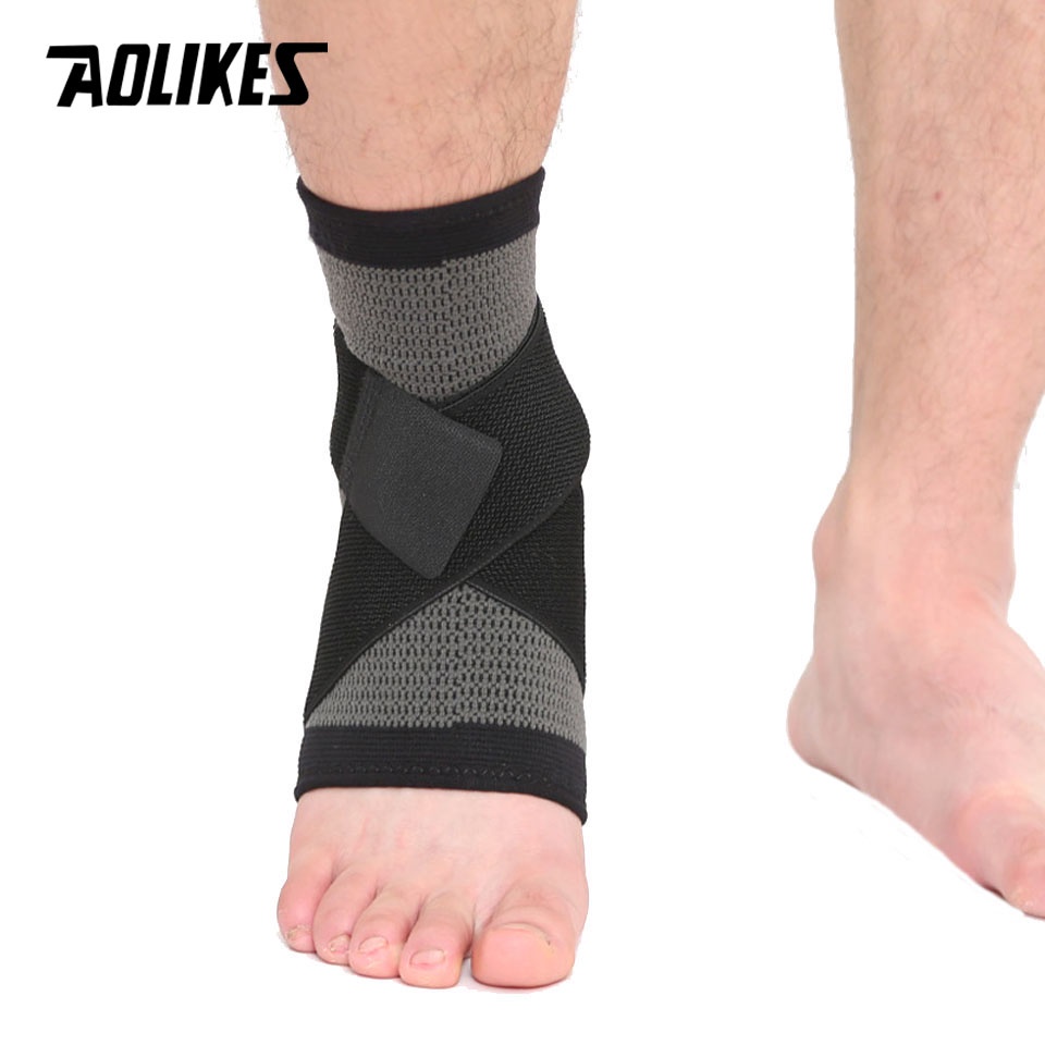 Đai quấn bảo vệ mắt cá chân AOLIKES 3D hỗ trợ tập thể thao chuyên dụng