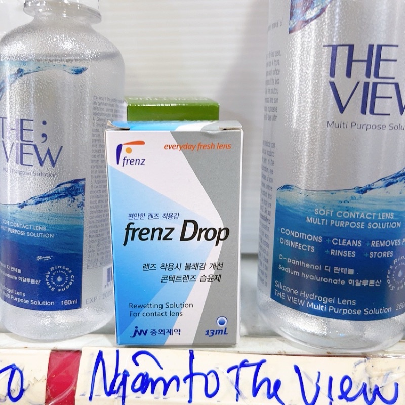 Ngâm Ngâm kính áp tròng - nước nhỏ kính áp tròng cao cấp