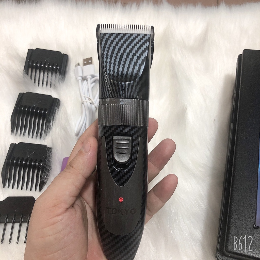 [ Free Ship] [ Giá Rẻ] Tông đơ cắt tóc barber  máy khỏe, pin trâu, lưỡi tông đơ sắc bén. Cắt tóc tại nhà  tốt