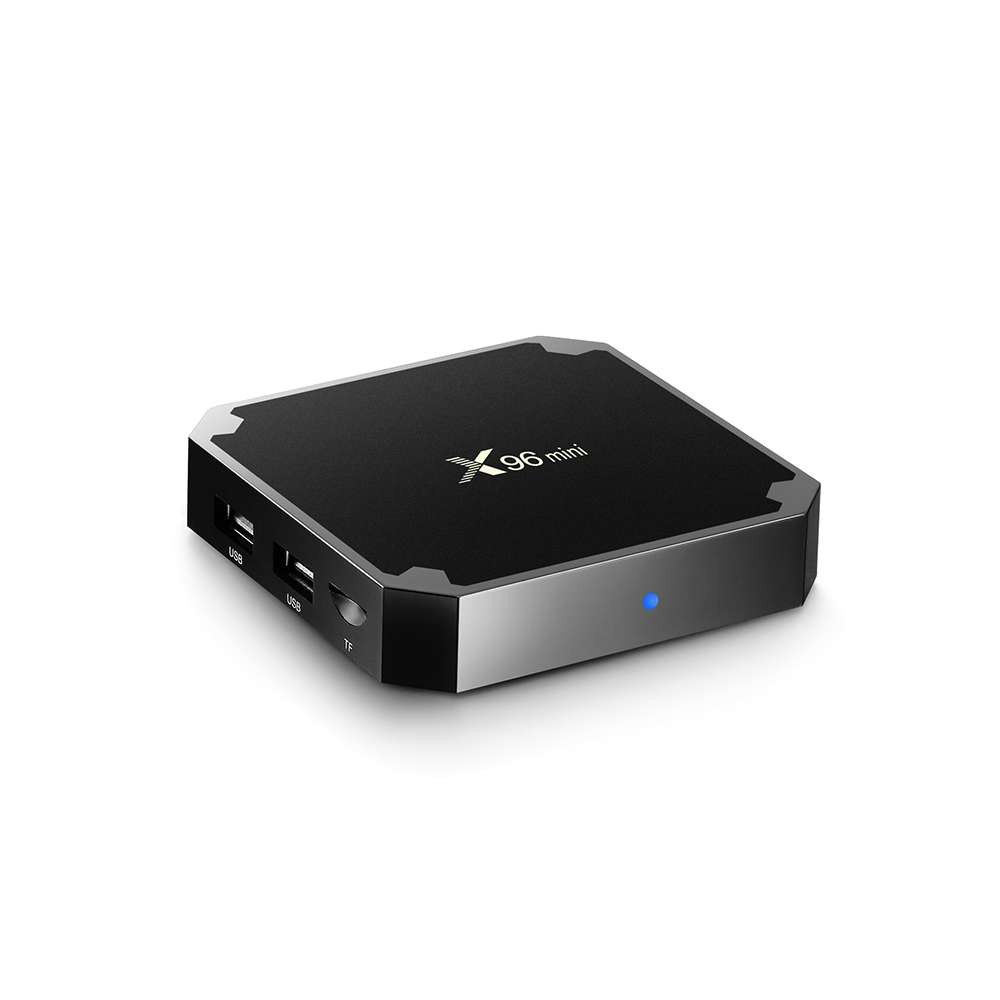 Bộ Tv Box X96 Mini Android 7.1 Amlogic S905W Lõi Tứ 1gb + 8gb Uhd 4k Wifi Smart Tv Box Hỗ Trợ 3d / Usb / Tf / Rj45 / 100m Lan