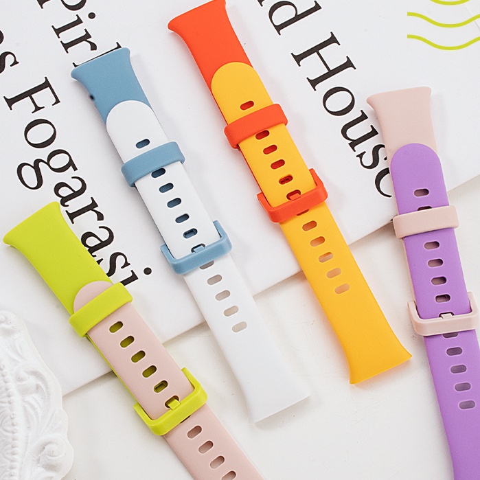 Dây Đeo Thay Thế Chất Liệu Silicon Màu Trơn Cho Xiaomi Mi Band 7 pro Xiaomi miband 7 pro 7pro