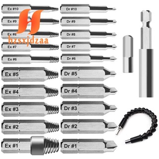 Bộ 23 mũi khoan phá ốc vít bị hỏng tiện dụng