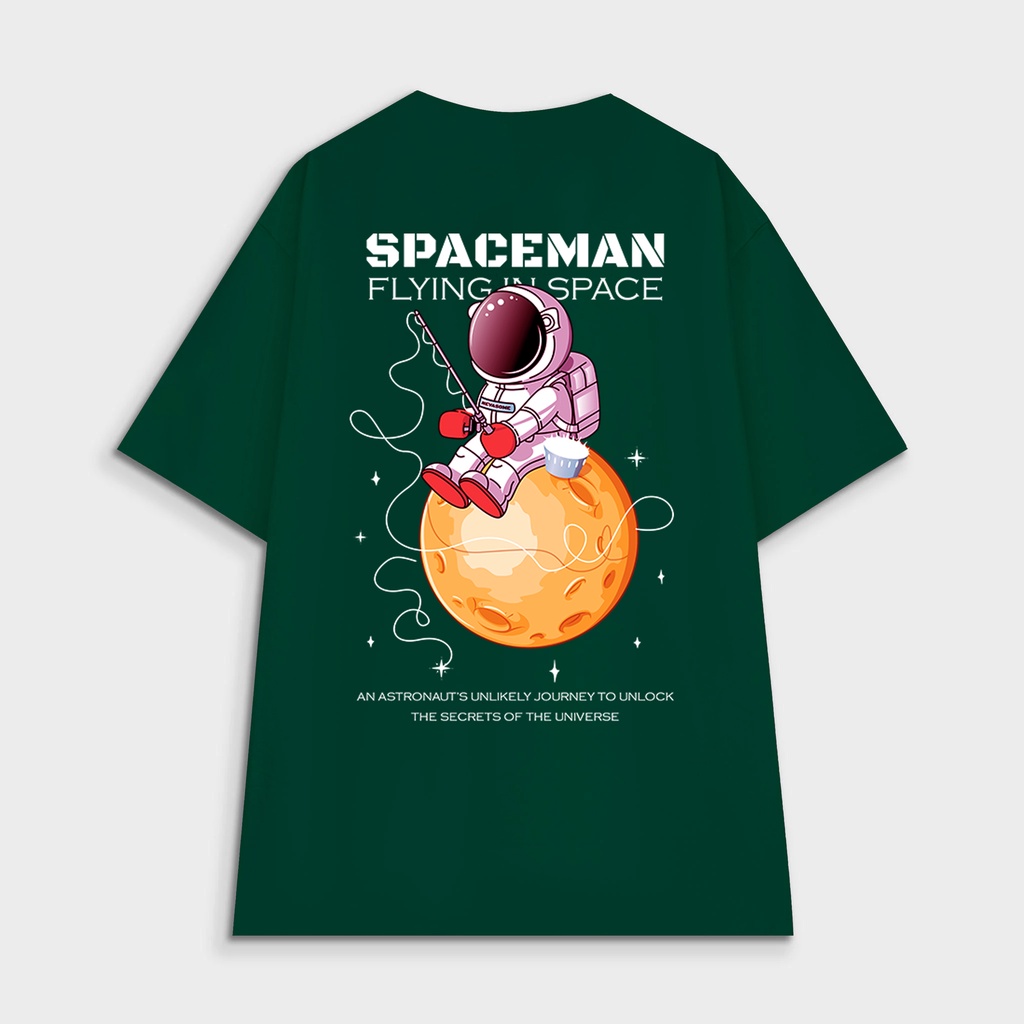 Áo thun tay lỡ NEVASOME Spaceman Astronaut áo phông unisex nam nữ cotton oversize form rộng local brand