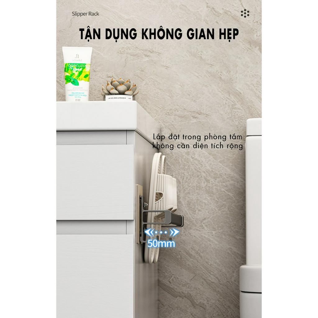 Thanh Treo Dép/Khăn Kèm Móc Treo Dán Tường - YouQin