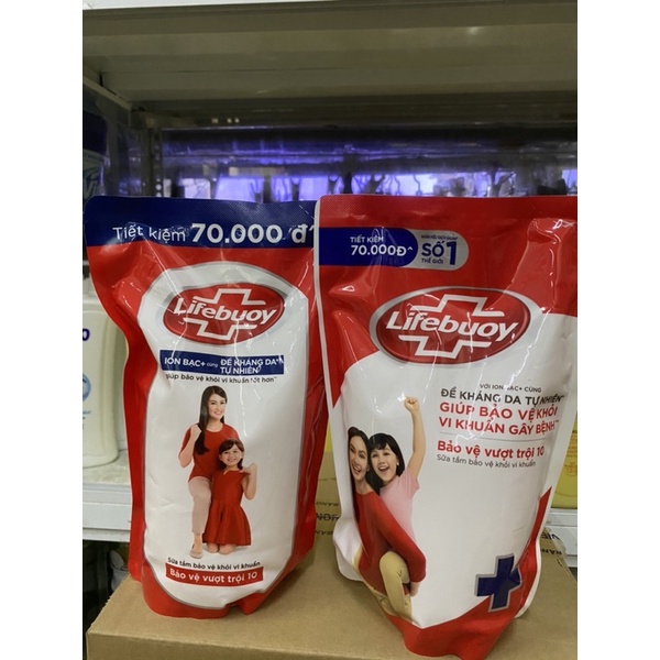 Túi SỮA TẮM LIFEBUOY 850g