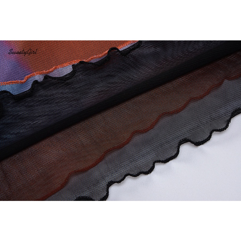 Đầm Mini Không Tay Hở Vai Ôm Eo In Họa Tiết Nhiều Màu Sắc Thời Trang 2022 Cho Nữ